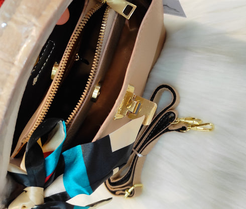 Shoulder Bag with Detachable Strap